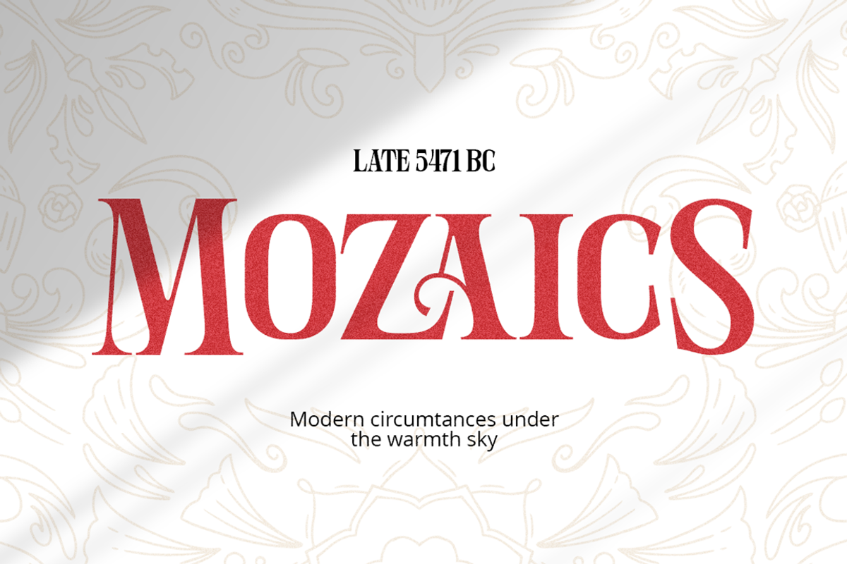 The Grivas - Stylish Serif Typeface, a Serif Font by Grontype (Photo 9 of 11)