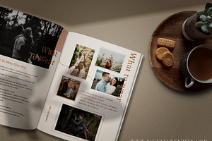 Modern Magazine Mockup Set