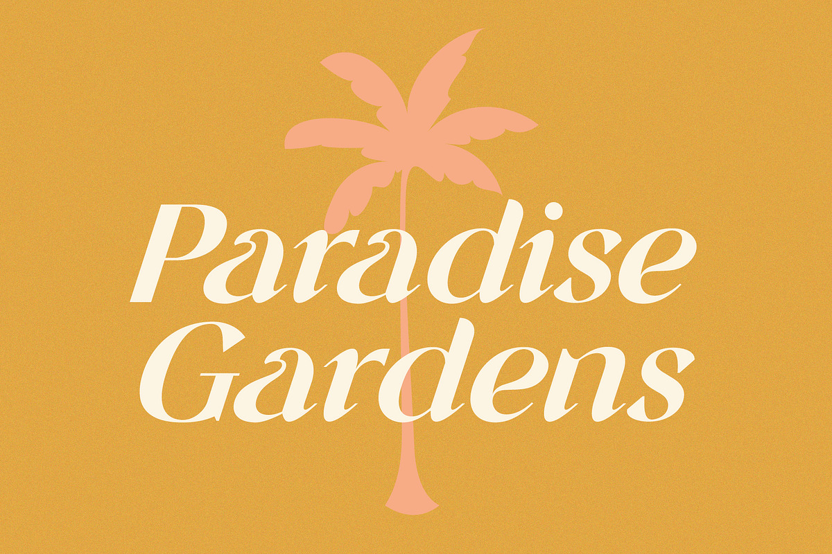 Tangerine - Retro Font, a Sans Serif Font by Tropical Type (Photo 10 of 11)