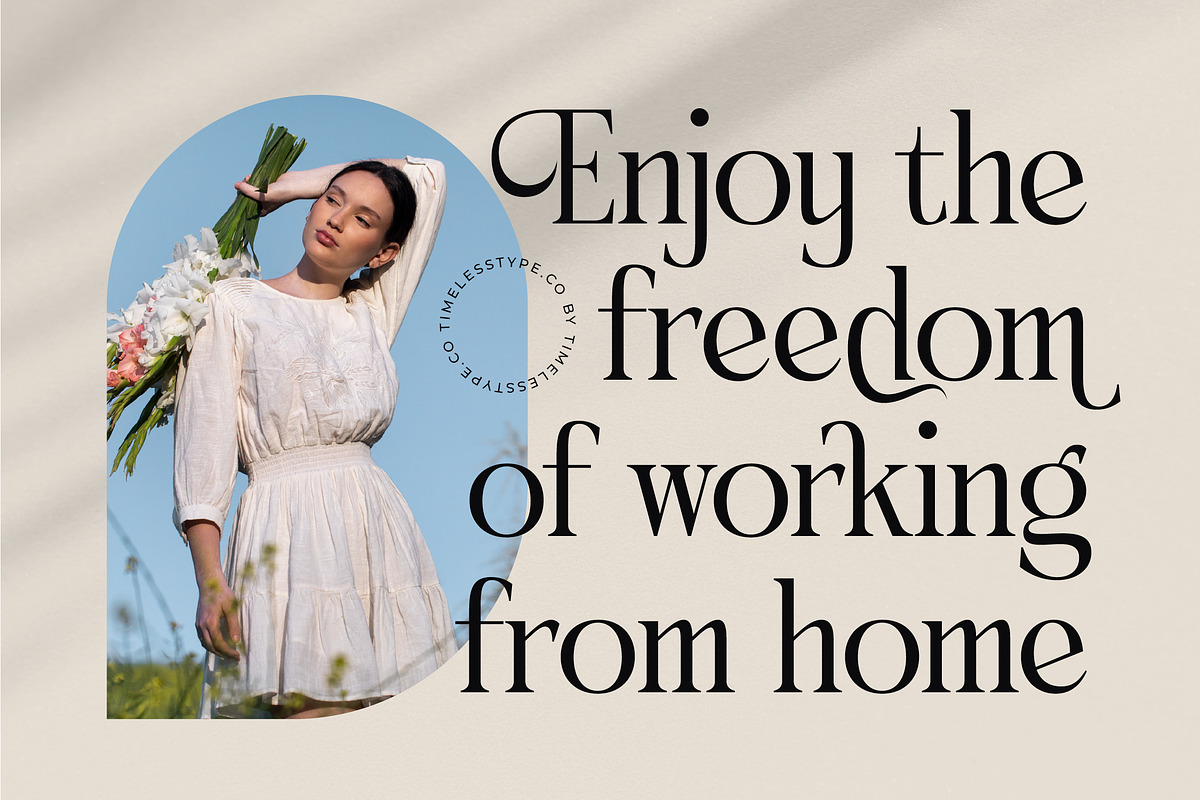 Qinfolk - Elegant Serif Font, a Serif Font by timelesstype.co (Photo 5 of 20)