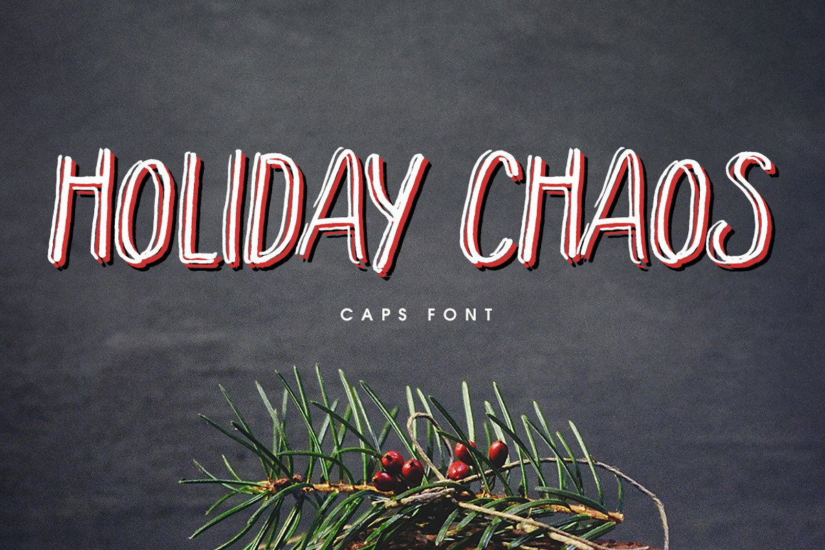 Holiday Chaos Font