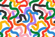 Abstract Kid Pattern Set, a Pattern Graphic by Dedraw Studio (Thumbnail 5 of 12)
