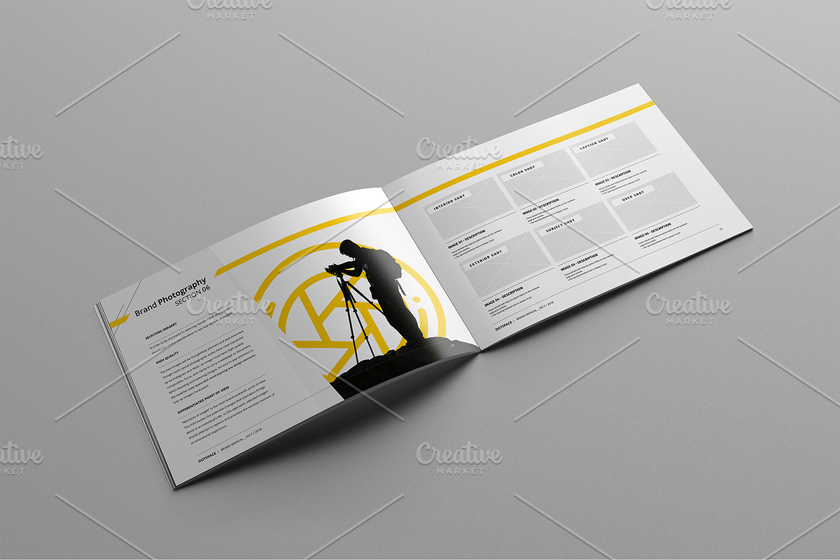 Brand Manual 30 Pages A4 / US Letter, a Brochure Template by Mastergfx (Photo 29 of 32)