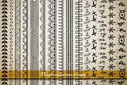 70 hand drawn tribal elements, an Illustration by Swathi Kirthyvasan (Thumbnail 3 of 6)