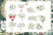Watercolor Christmas ornament bundle, a Decorative Illustration by WonderWonder (Thumbnail 5 of 20)