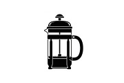 French Press Coffee Silhouettes, a Graphic by hafijul (Thumbnail 9 of 14)