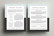 Resume Template 4 Pack | CV Template, a Resume Template by Refinery Resume Co. (Thumbnail 2 of 3)
