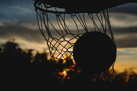 Basketball stock picture