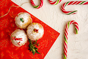 Pine cone x-mas branch with berry, a Seasonal Illustration by Folkheart (Thumbnail 8 of 9)
