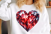 Glitter Heart Valentines Day Clip Ar, an Illustration by SinaCreation (Thumbnail 5 of 11)