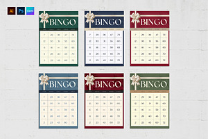 Christmas Bingo Card Template