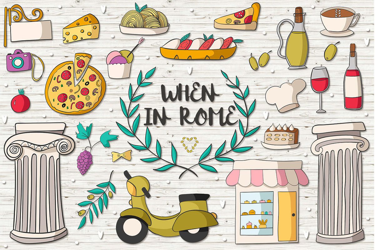 When In Rome, an Illustration by clipick (Photo 1 of 5)