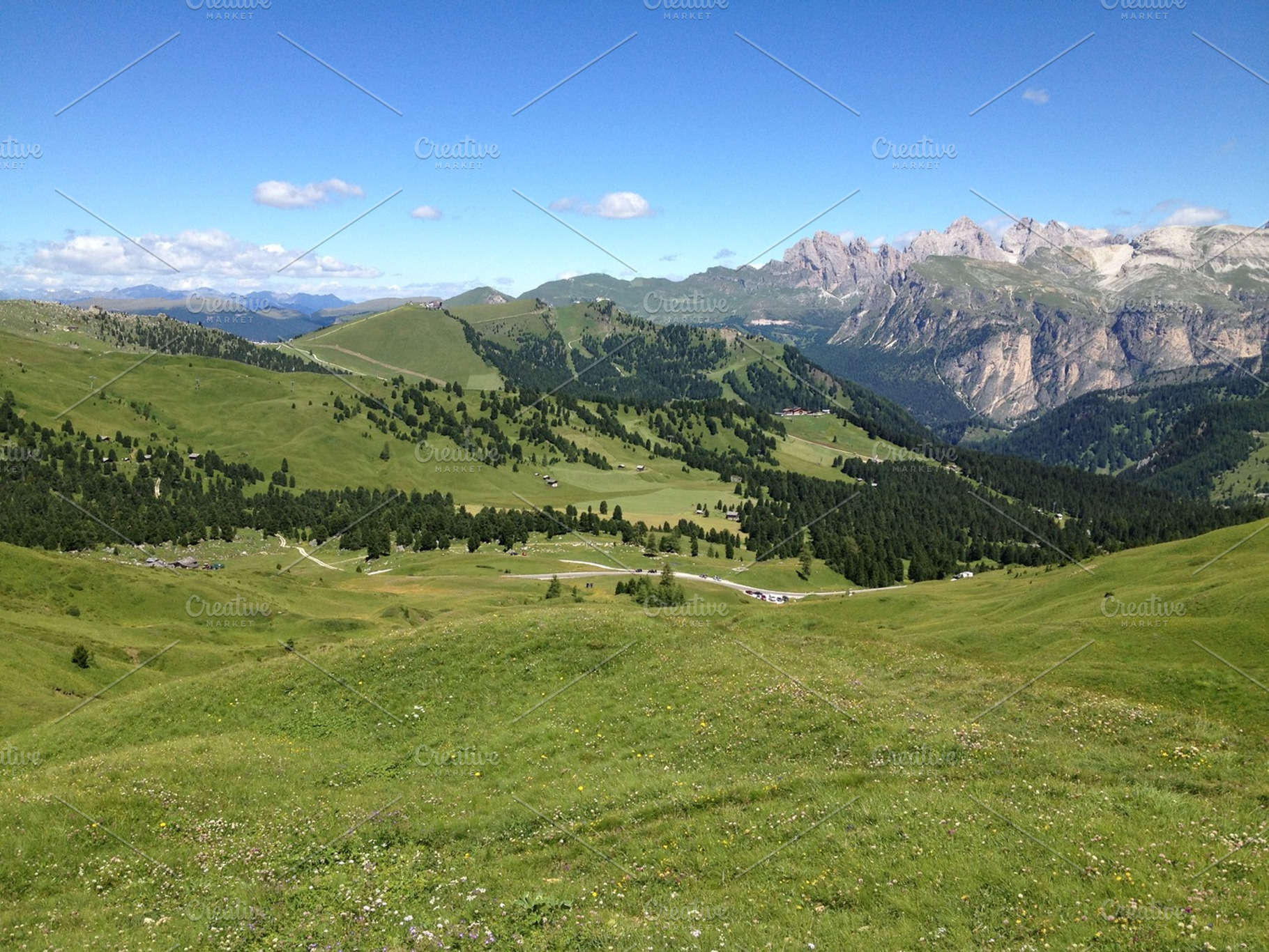Beautiful Mountains In Dolomites Stock Photo Containing Dolomites And