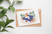 Woman chatting online in dating app, a Person Illustration by Good Studio (Thumbnail 3 of 3)