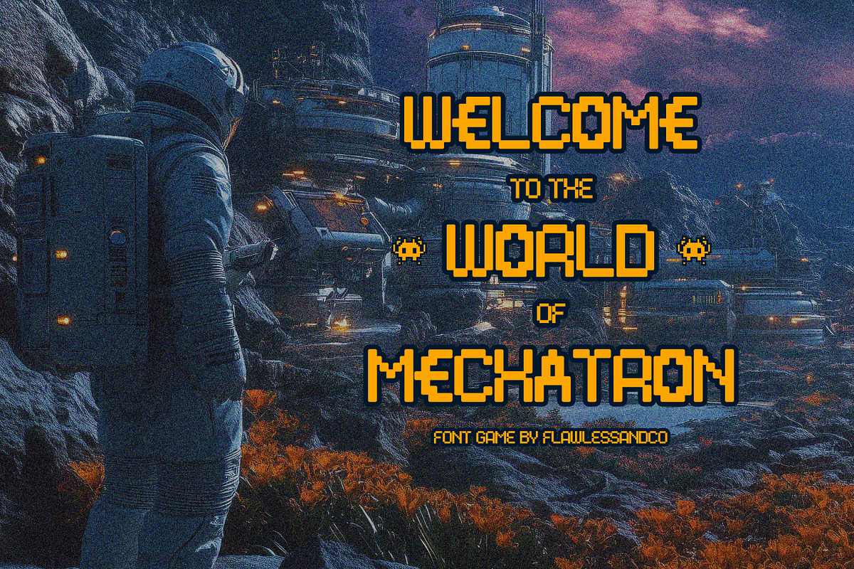 Questiora - Pixel Game Font, a Font by Flawless And Co (Photo 5 of 10)