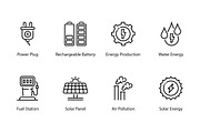 64 Power And Energy icons, an Outline Icon by vectorstank (Thumbnail 6 of 10)