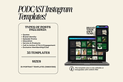 Podcast Canva Templates, a Social Media Template by BYOTstudios (Thumbnail 8 of 11)