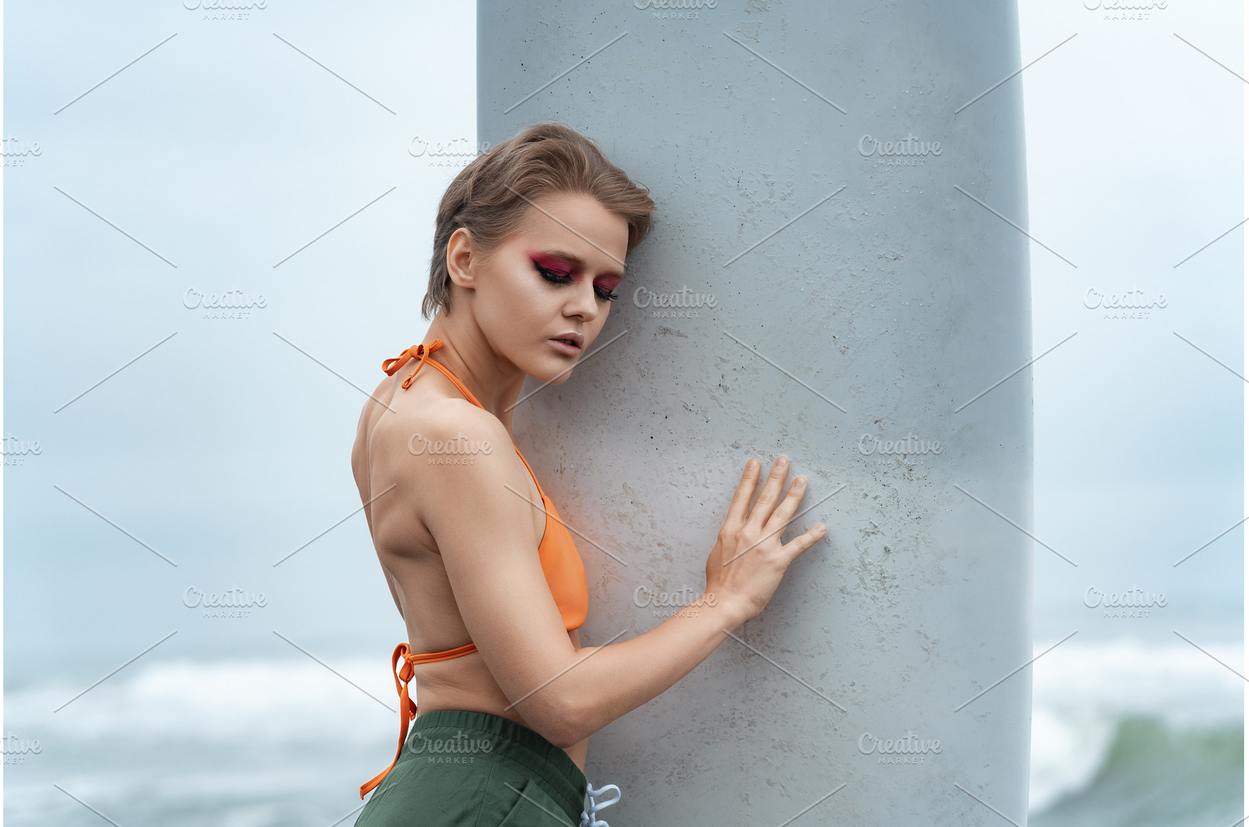 Female model with eyes closed, a Sports & Recreation Photo by Alexander-Piragis