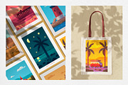 In Search of America. Travel Posters, an Object Illustration by Red Monkey (Thumbnail 10 of 11)