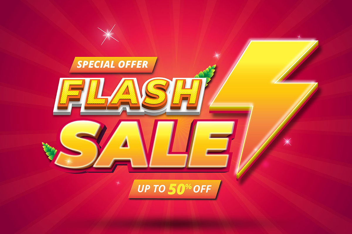 Flash Sale Banner, a Marketing Template by Artlogs x Modaldesain (Photo 2 of 2)