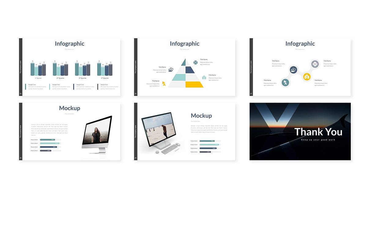 Slide X - Keynote Template, a Presentation Template by AQR Studio