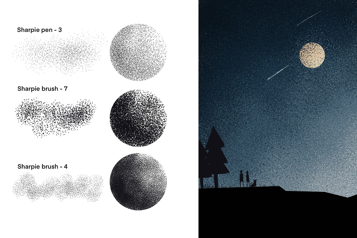 Procreate Texture Toolkit, a Brush Add-On by Kassandra Escoe (Photo 3 of 9)