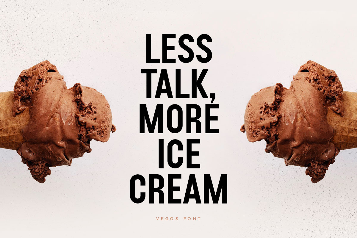 Vegos Font, a Sans Serif Font by vuuuds (Photo 5 of 7)