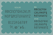 Lakeside: An All Caps Typeface, a Font by Megan Mahfoud Studio (Thumbnail 3 of 8)
