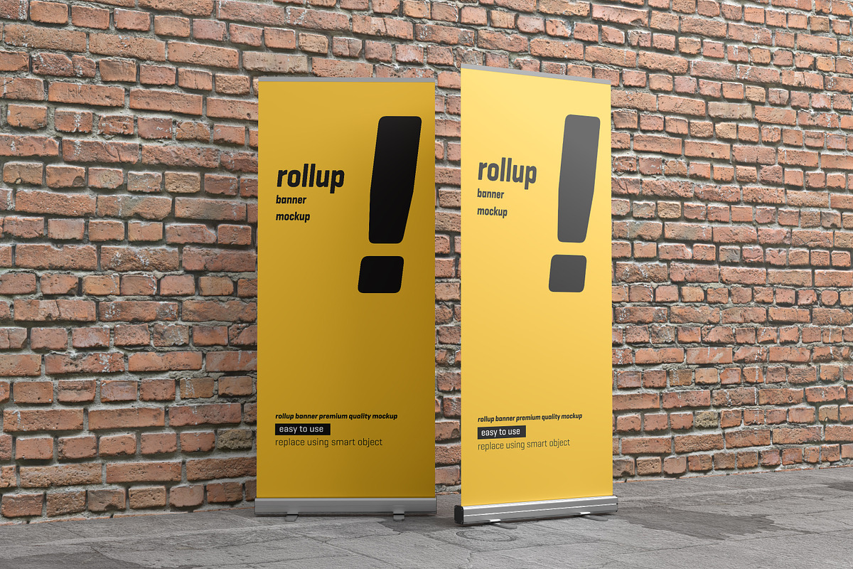 Roll Up Banner Mockup, an Advertising Mockup by Toasin Studio (Photo 1 of 23)