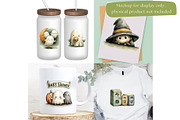 Halloween Baby Shower PNG & Patterns, a Seasonal Illustration by Nicole Branger Art (Thumbnail 16 of 23)