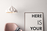 Mockups posters in the interior, a Household Mockup by FilL239 (Thumbnail 6 of 15)