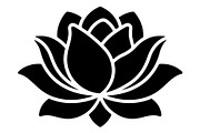 Floral Rose Lotus Silhouette, an Object Graphic by Gfx_Store (Thumbnail 11 of 14)