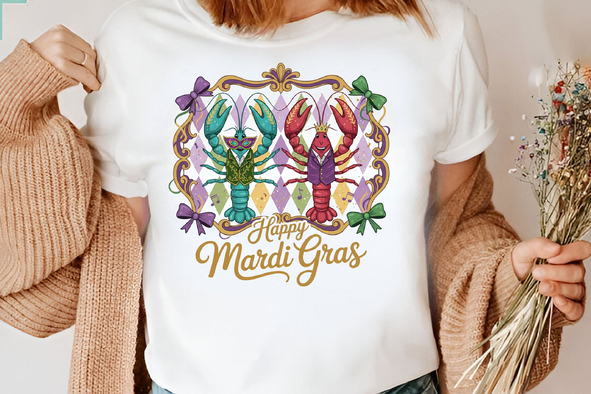 Happy Mardi Gras Png, Mardi Gras Png, an Illustration by Designking (Photo 6 of 6)