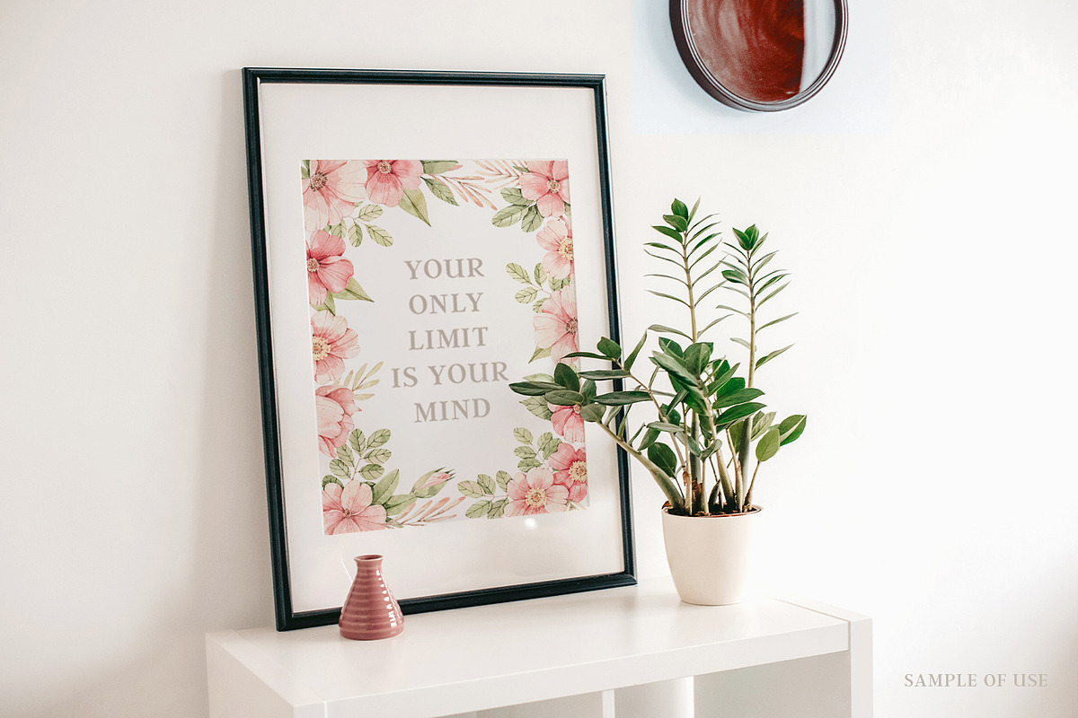 Sale Pink Floral. Watercolor flowers, a Decorative Illustration by Kate Macate (Photo 5 of 11)