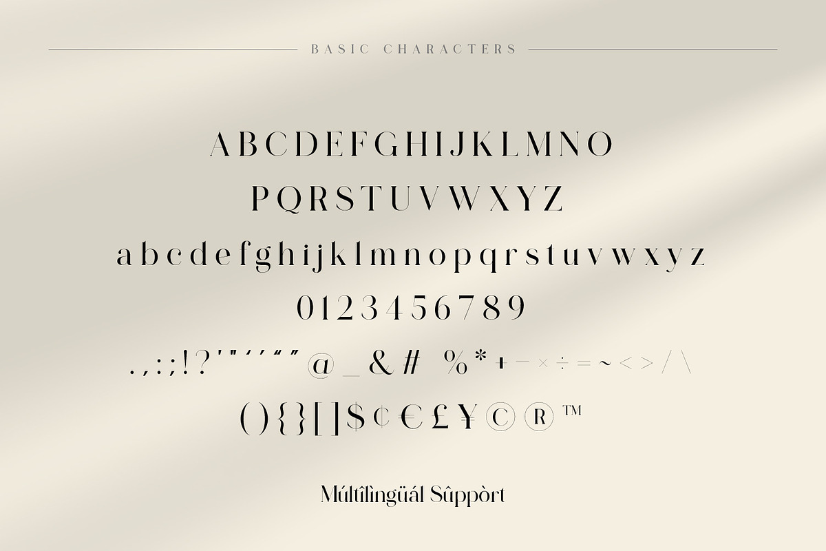 Lostgun Plus | Stylish Typeface, a Serif Font by Qaratype (Photo 15 of 20)