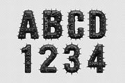 Black Punk Font, a Sans Serif Font by Handmadefont (Thumbnail 18 of 18)