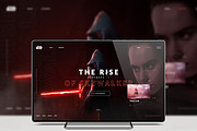 4k (Ultra HD) TV Mockup, a Product Mockup by Design by Mirko (Thumbnail 4 of 6)