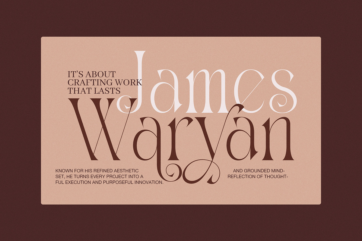 Milkon Elegant Serif Font, a Serif Font by Perfectype (Photo 3 of 8)