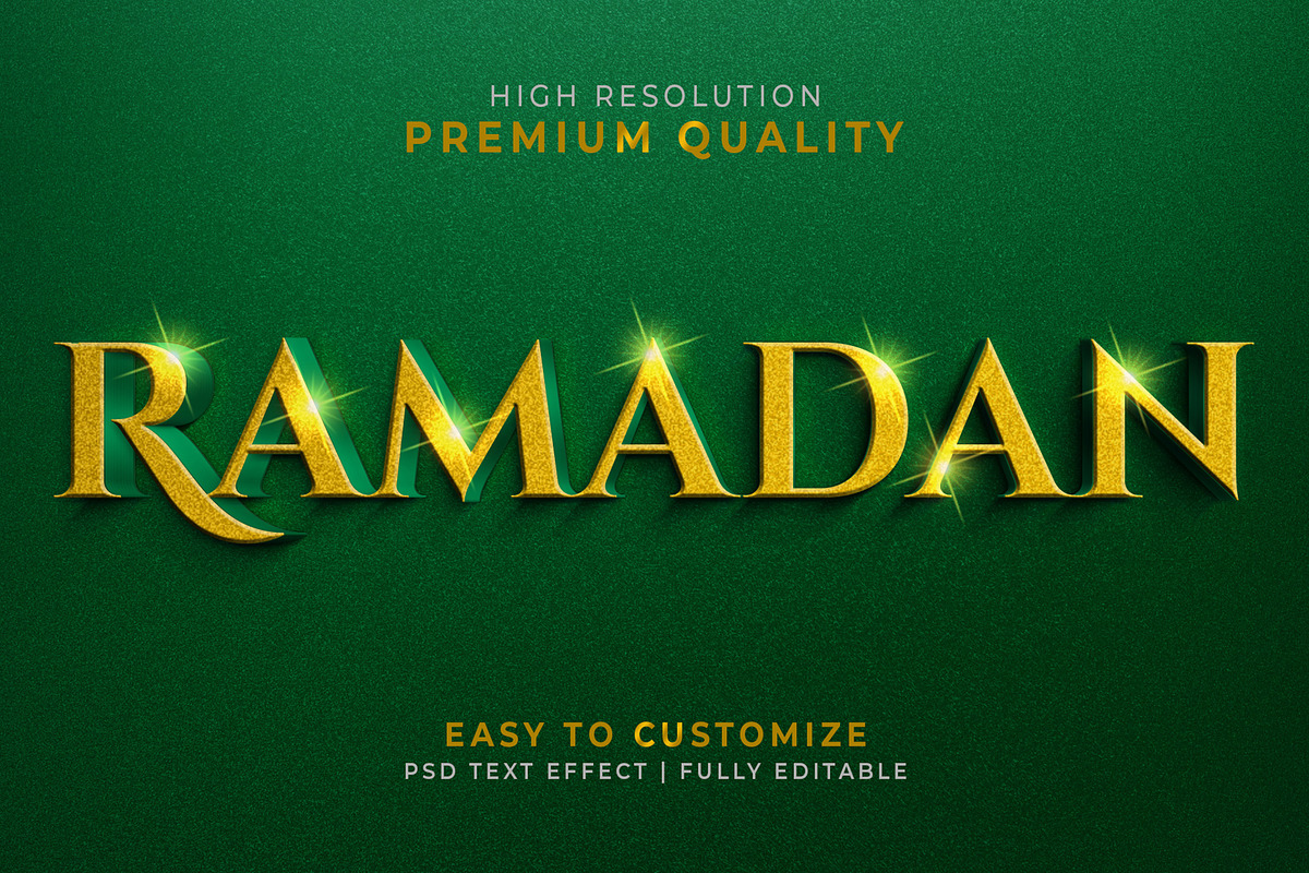Luxury Gold Text Style Effect Mockup, a Layer Style Add-On by thefutive