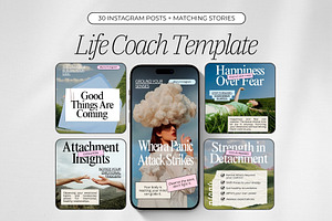 Life Coach Instagram Templates