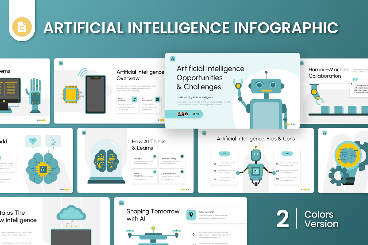 Artificial Intelligence Slides, a Presentation Template by Antstheme (Photo 1 of 4)