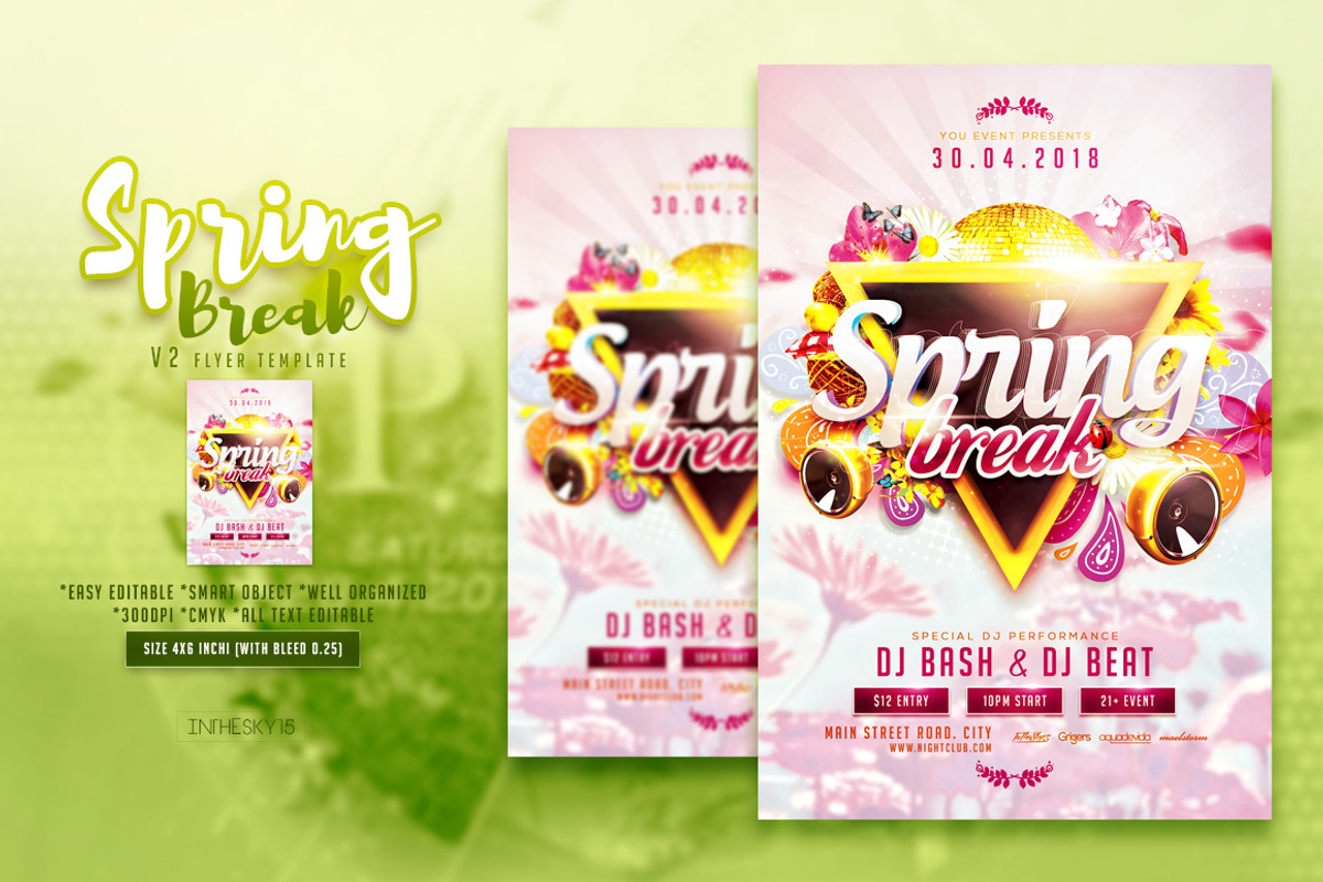 Spring Flyer Bundle, a Flyer Template by InTheSky15 (Photo 5 of 5)