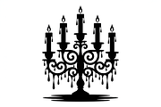 Candle silhouette vector, an Illustration by Amazin_art (Thumbnail 7 of 13)
