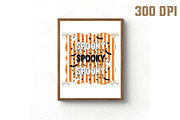 Halloween Spooky Ghost PNG, an Illustration by Libby Wishes (Thumbnail 2 of 6)