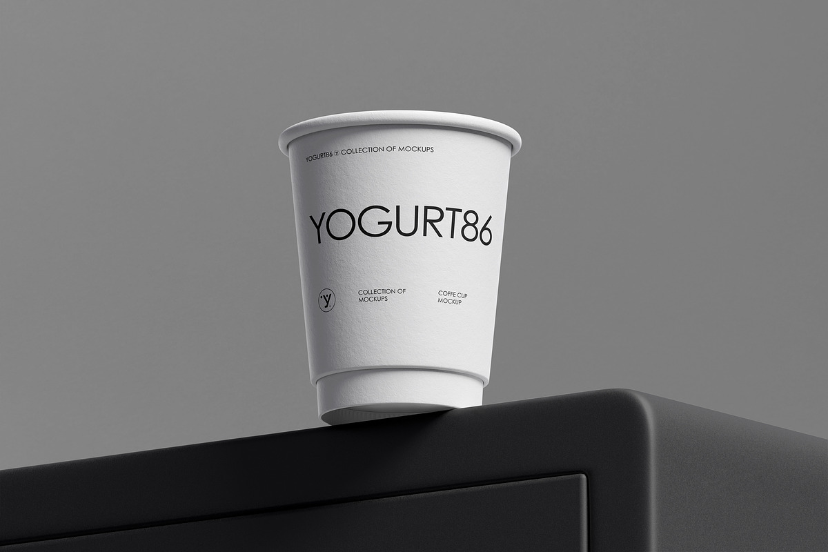 Coffe Cup Mockup, a Cups & Container Mockup by Yogurt86 (Photo 3 of 5)