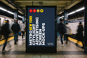 New York Metro Ad Screen Mock-Up 3, an Advertising Mockup by Graphic Shelter (Thumbnail 8 of 8)