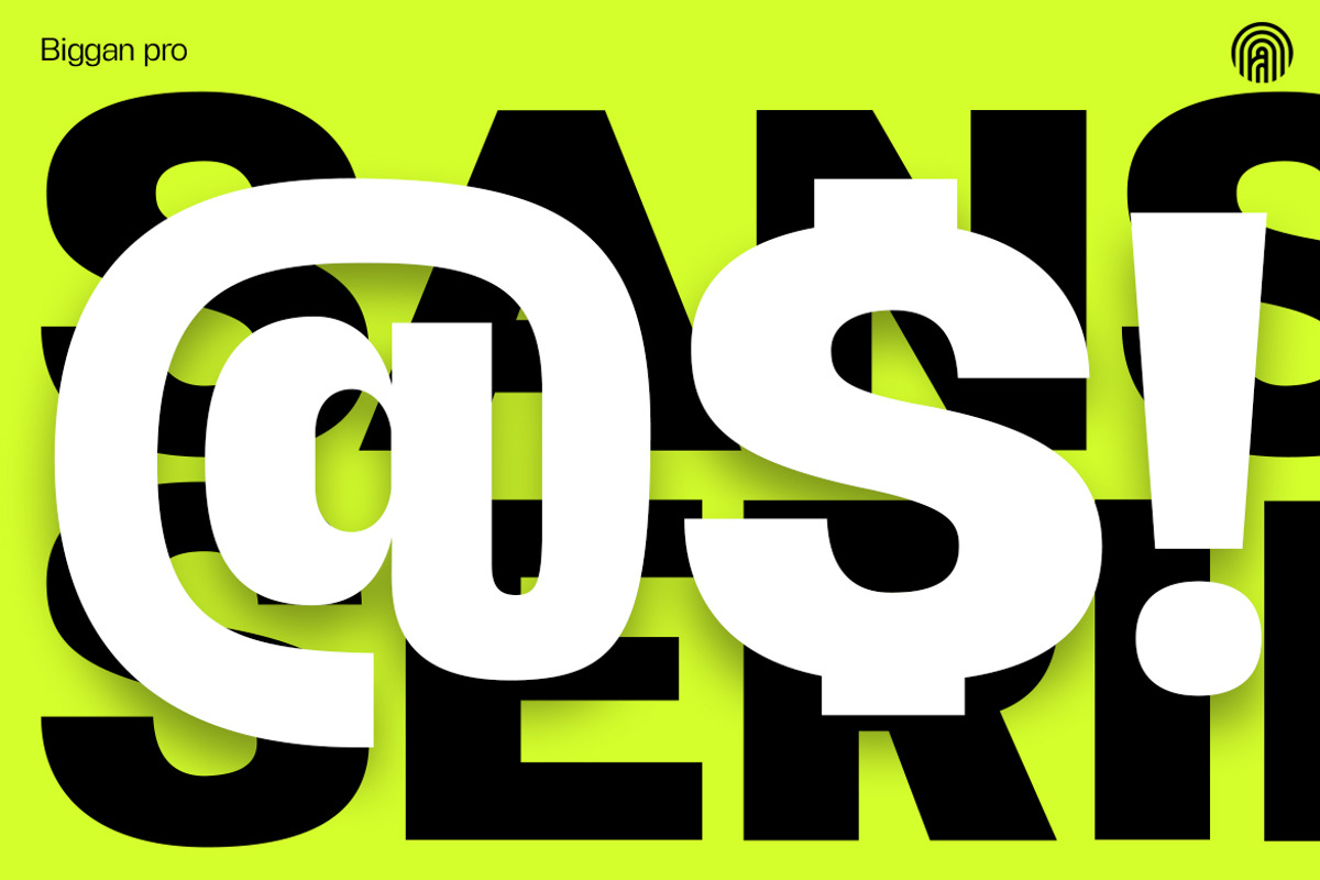 Biggan Pro, a Sans Serif Font by artism_design (Photo 3 of 9)