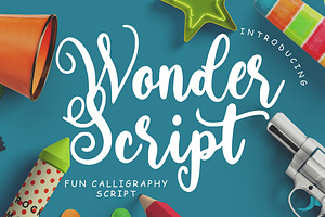 Wonder Script Fun Business Font