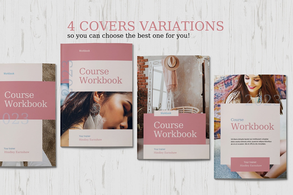 Canva Course Workbook Template, a Marketing Template by Sabin (Photo 3 of 15)