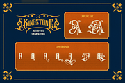 Kingstone, a Serif Font by Burntilldead (Thumbnail 8 of 12)